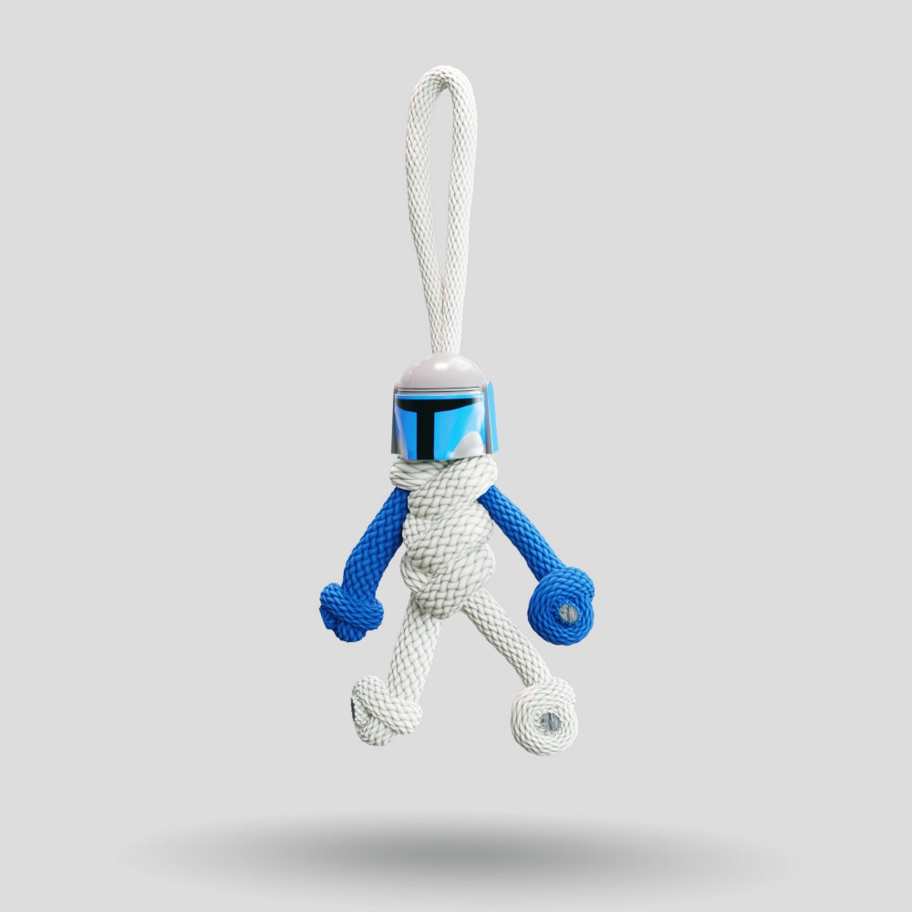 Jango Fett Paracord Buddy Keychain