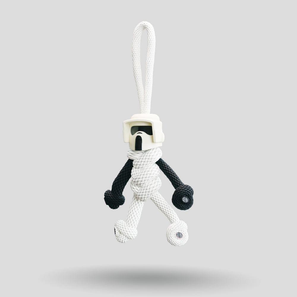 Scout Trooper Paracord Buddy Keychain