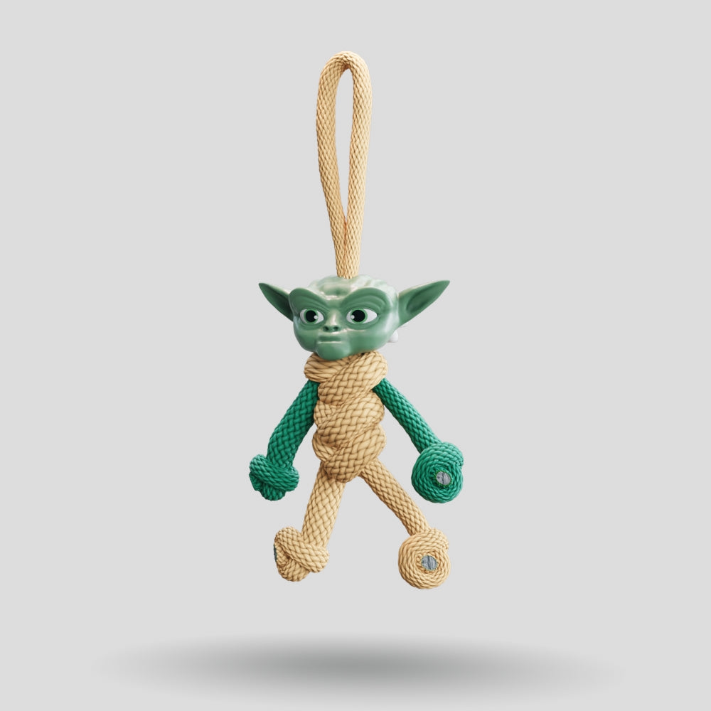 Yoda Paracord Buddy Keychain