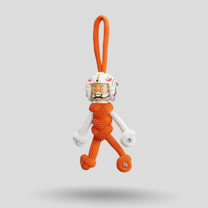 X-Wing Pilot Paracord Buddy Keychain