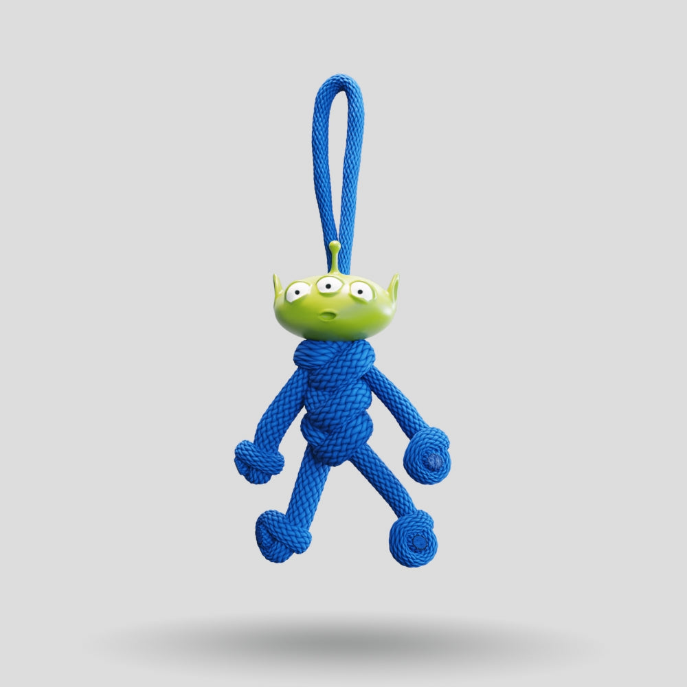 Toy Story Alien Paracord Buddy Keychain