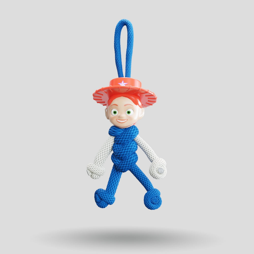 Jessie Toy Story Paracord Buddy Keychain