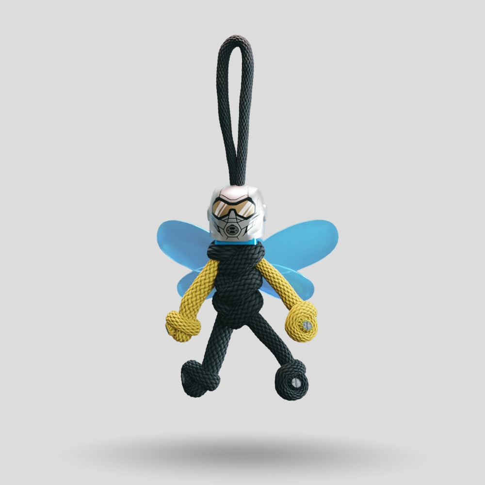 The Wasp Paracord Buddy Keychain