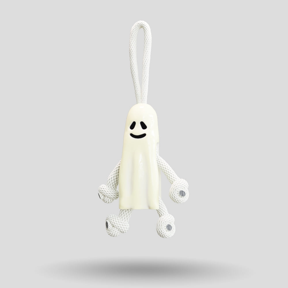 Ghost Paracord Buddy Keychain