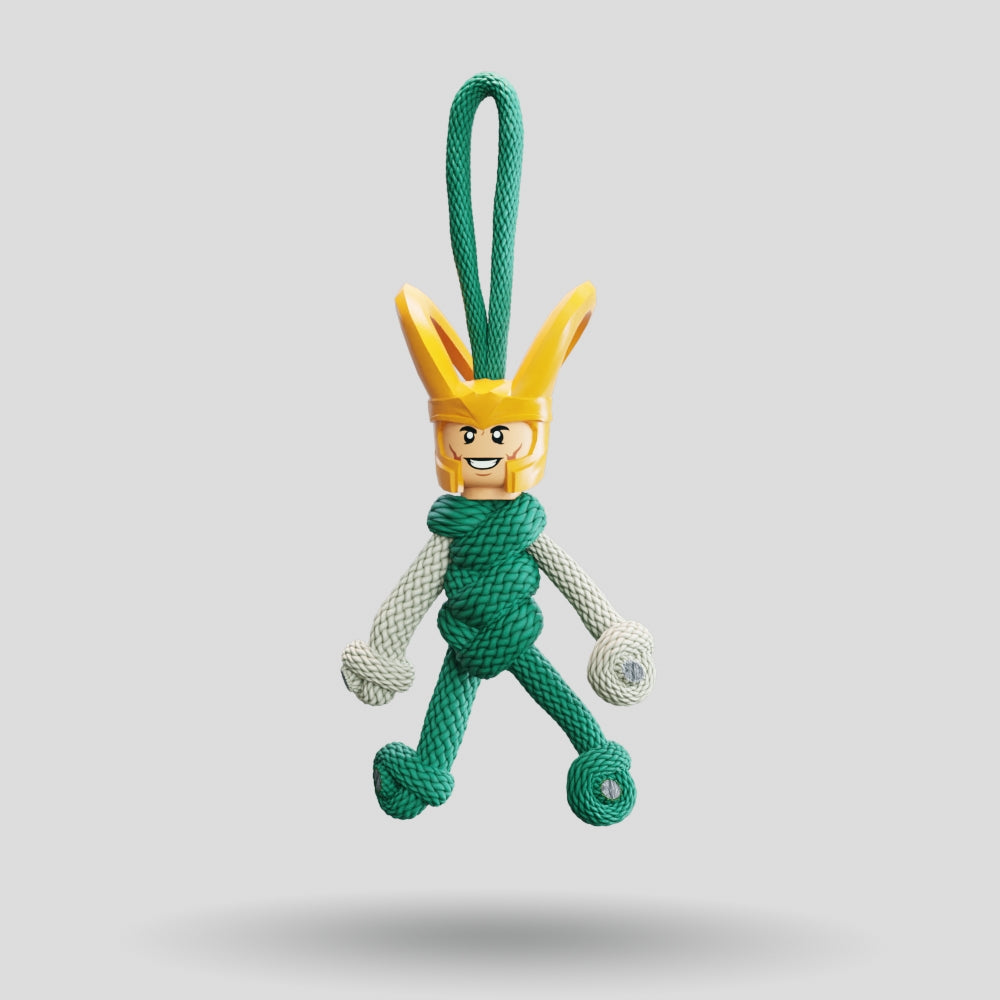 Loki Paracord Buddy Keychain