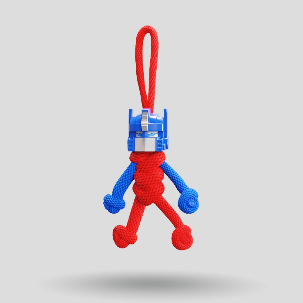 Optimus Prime Paracord Buddy Keychain