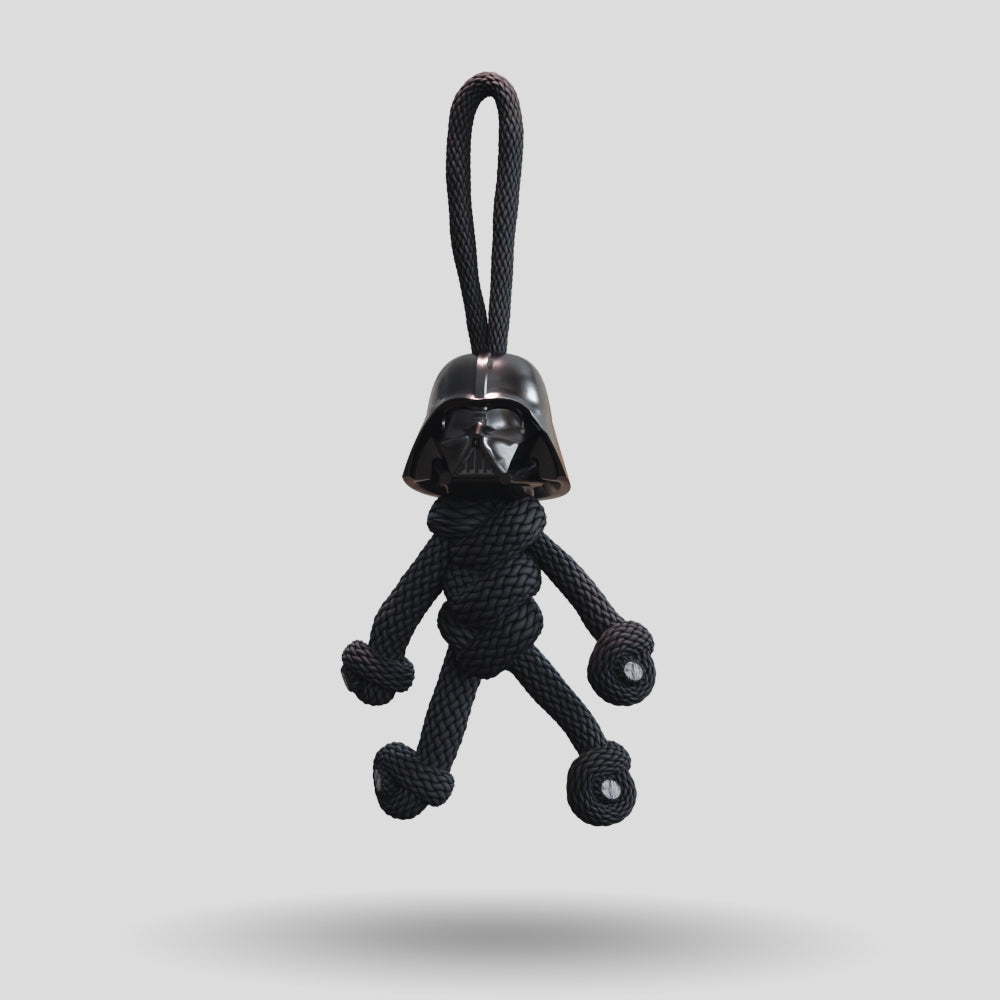 Darth Vader Paracord Buddy Keychain