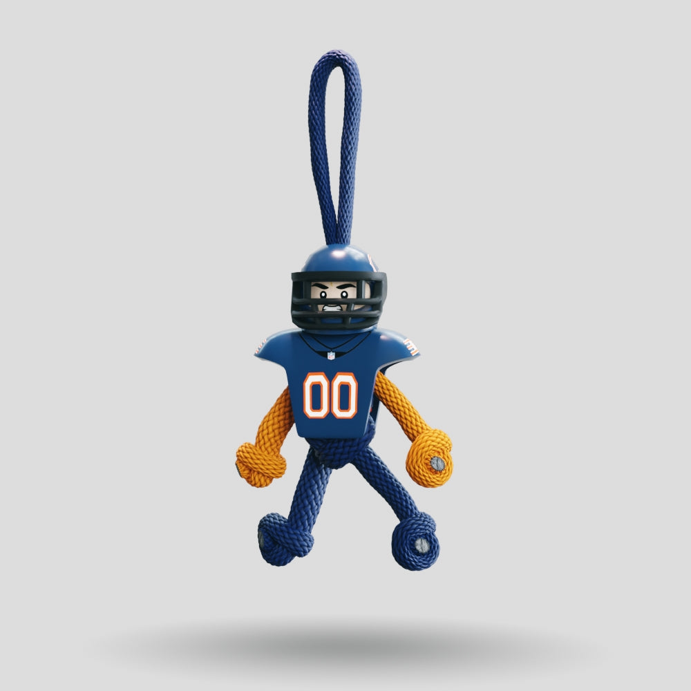 Chicago Bears Paracord Buddy Keychain