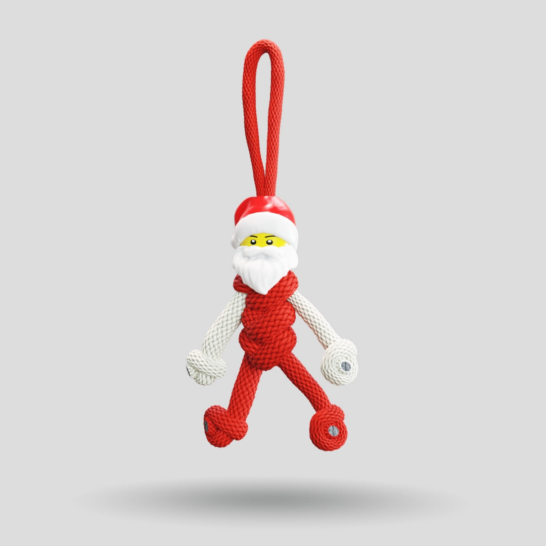 Santa Claus Paracord Buddy Keychain