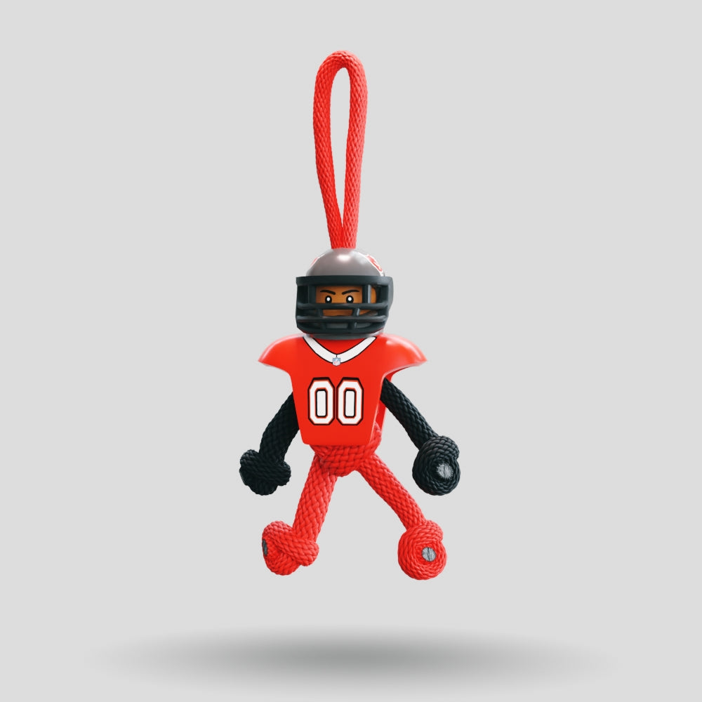 Tampa Bay Buccaneers Paracord Buddy Keychain