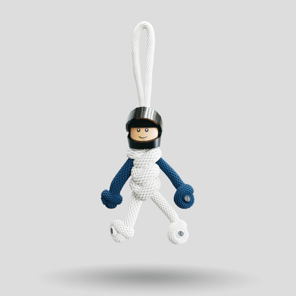 AT Team F1 Motorsport Paracord Buddy Keychain