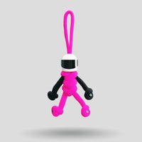 Thumbnail for Hot Pink Biker Buddy Paracord Keychain