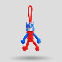 Thumbnail for Optimus Prime Paracord Buddy Keychain