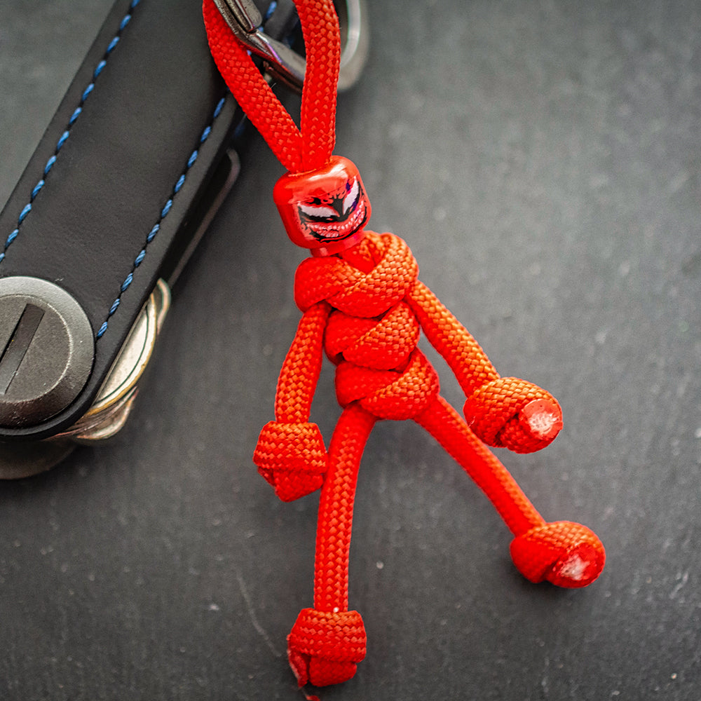 Carnage Paracord Buddy Keychain