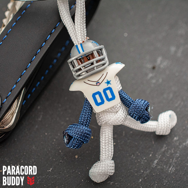 Dallas Cowboys Paracord Buddy Keychain