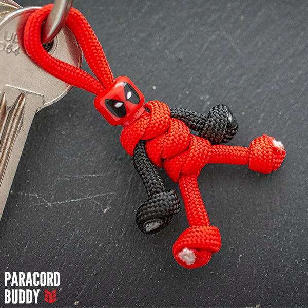 Superhero Paracord Buddy Keychain Bundle