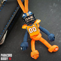 Thumbnail for Denver Broncos Paracord Buddy Keychain