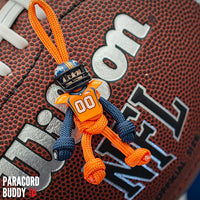 Thumbnail for Denver Broncos Paracord Buddy Keychain