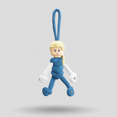 Elsa Paracord Buddy Keychain