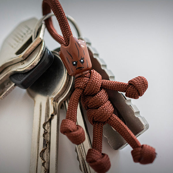 Groot Paracord Buddy Keychain - Paracord Buddy UK