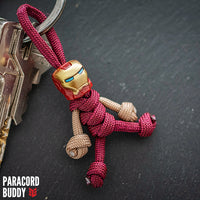 Thumbnail for Iron Man Paracord Buddy Keychain