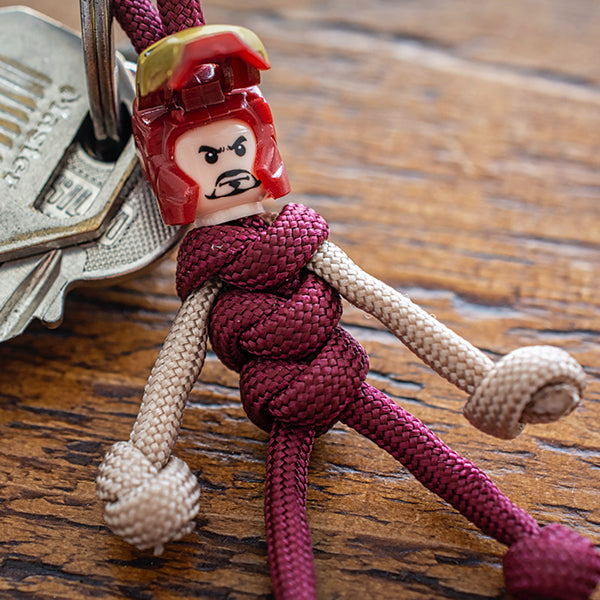 Iron Man Paracord Buddy Keychain - Paracord Buddy UK