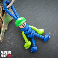 Thumbnail for Luigi Paracord Buddy Keychain