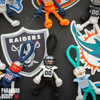 Thumbnail for Las Vegas Raiders Paracord Buddy Keychain