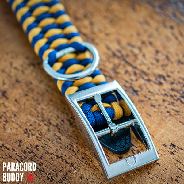 Mustard-Navy Collar