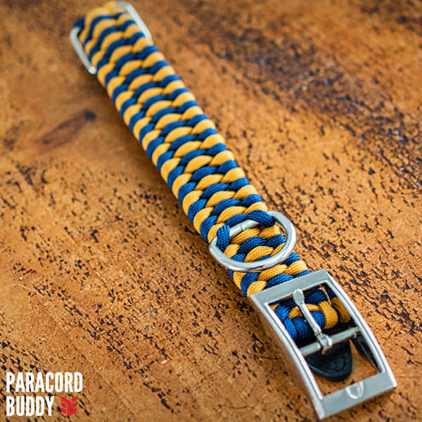 Mustard-Navy Collar