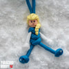 Elsa Paracord Buddy Keychain