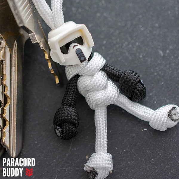 Scout Trooper Paracord Buddy Keychain