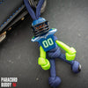 Seattle Seahawks Paracord Buddy Keychain