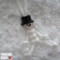 Thumbnail for The Snowman Paracord Buddy Keychain