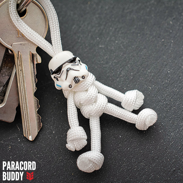 Stormtrooper Paracord Buddy Keychain