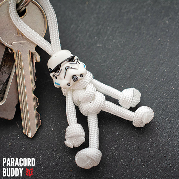 Stormtrooper Paracord Buddy Keychain