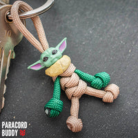 Thumbnail for Baby Yoda Paracord Buddy Keychain