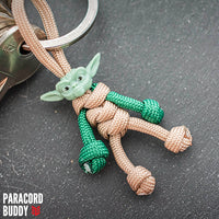 Thumbnail for Yoda Paracord Buddy Keychain