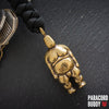 Lucky Fat Man Metalseries Paracord Buddy Keychain