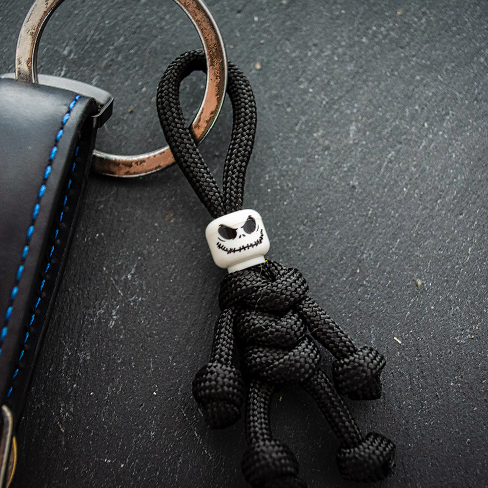 Jack Skellington Nightmare Before Christmas Paracord Buddy Keychain