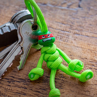 Thumbnail for Teenage Mutant Ninja Turtles Paracord Buddy Keychain - Paracord Buddy UK