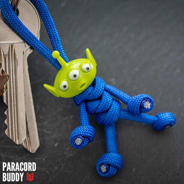 Toy Story Alien Paracord Buddy Keychain